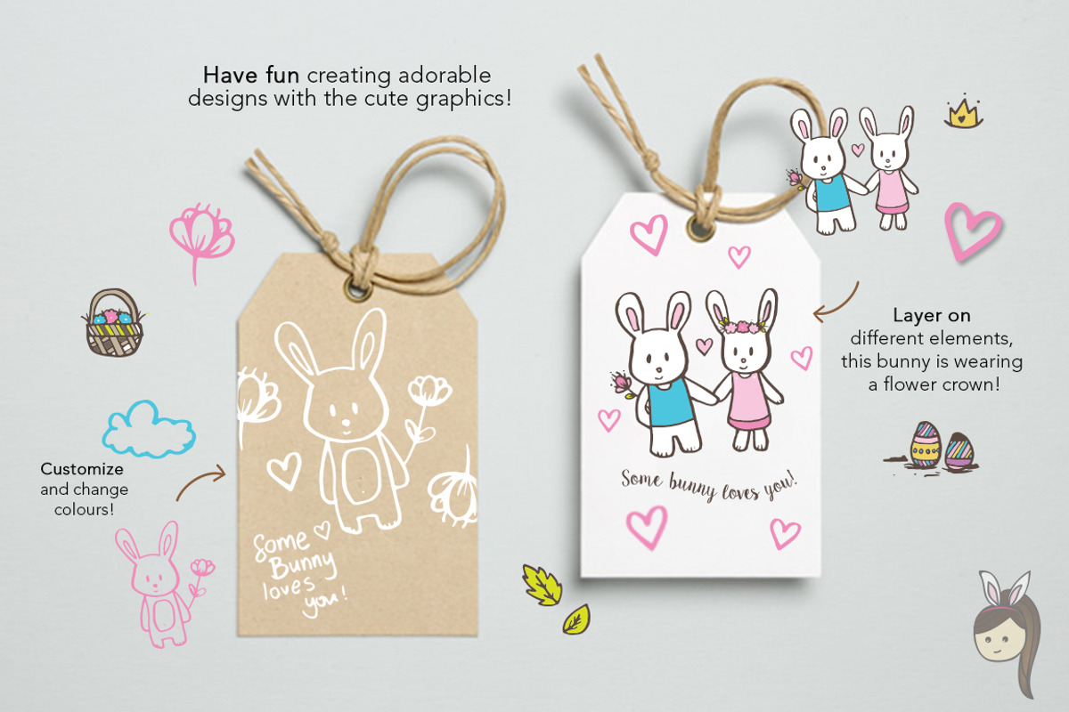 Some Bunny Collection, an Illustration by besomebunny (Photo 2 of 6)