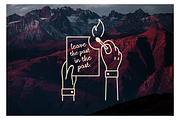 Oh Wonderful, Lightheart-Collection, a Sans Serif Font by The Branded Quotes (Thumbnail 5 of 11)