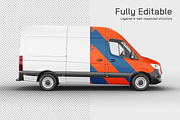 Van Mockup 9, an Advertising Mockup by Mockupix (Thumbnail 3 of 9)