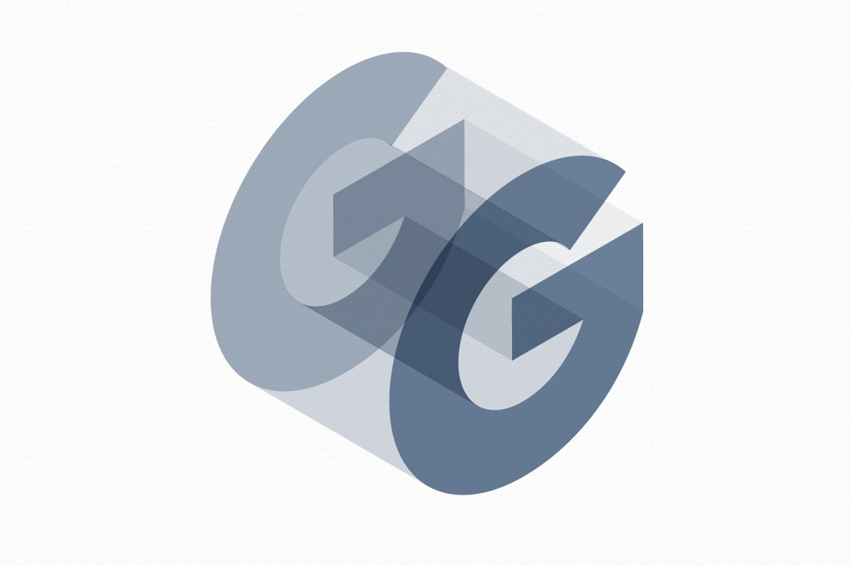 Vector gray isometric alphabet preview 4