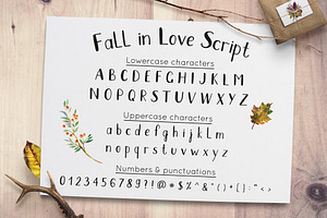 Autumn - Fall In Love Font Duo