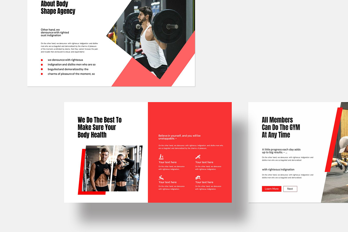 Make Your Body Shape Template, a Presentation Template by evgenystudio (Photo 2 of 8)