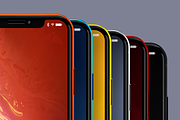 iPhone XR Design Mockup, an iPhone Mockup by illustrated (Thumbnail 7 of 8)