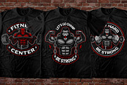 100 T-shirt Designs Bundle, an Illustration by Harry Kasyanov (Thumbnail 25 of 37)