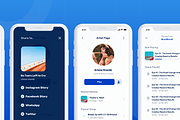 Myusic - Music & Podcast UI Kit, an App Template by Designspace (Thumbnail 5 of 9)