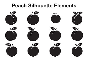 Peach Leaf Silhouette Collection