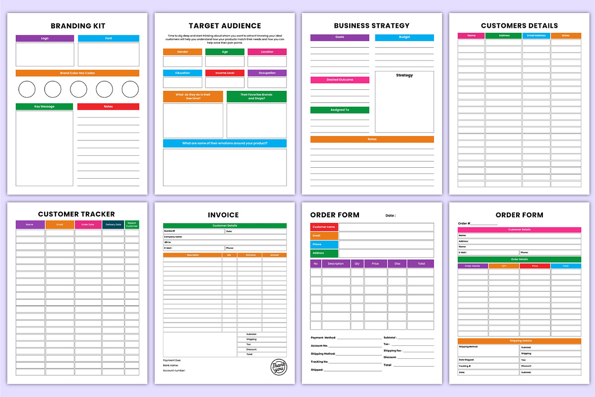 2026 Business Management Organizer, a Stationery Template by Mustafiz (Photo 5 of 9)
