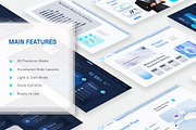 Cloud Computing Google Slides, a Presentation Template by New Coral Design (Thumbnail 2 of 6)