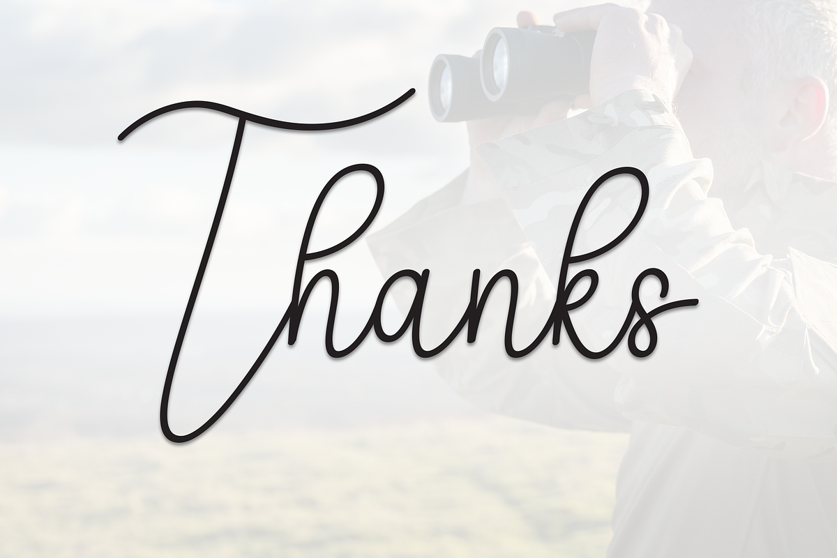 Hunting | Script Font, a Handwritten Font by Scratchones (Photo 7 of 7)