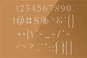 Kiedga Font | Sleek Serif font, a Serif Font by WhymoreArt (Thumbnail 8 of 8)
