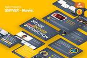 Snyver - Movie Production Powerpoint, a Presentation Template by Dhabee (Thumbnail 1 of 7)