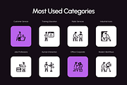 Work and Services Icon Set Bundle, a Solid Icon by Prosymbols (Thumbnail 8 of 9)