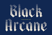 CS Salient Halfpixel, a Blackletter Font by Craft Supply Co. (Thumbnail 2 of 8)