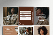 Melanin Canva Templates for IG, a Social Media Template by JOA CREATIVE LAB (Thumbnail 7 of 9)