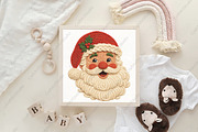 Santa Claus Crochet Christmas PNG, an Illustration by CraftArtStudio (Thumbnail 4 of 4)