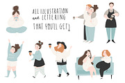 People illustrations set, a Person Illustration by Cute Atelier (Thumbnail 7 of 9)