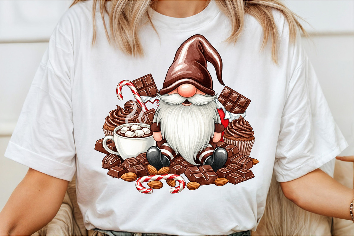 Sweet Chocolate Gnomes Clipart, an Illustration by DreamCafeArt (Photo 2 of 7)