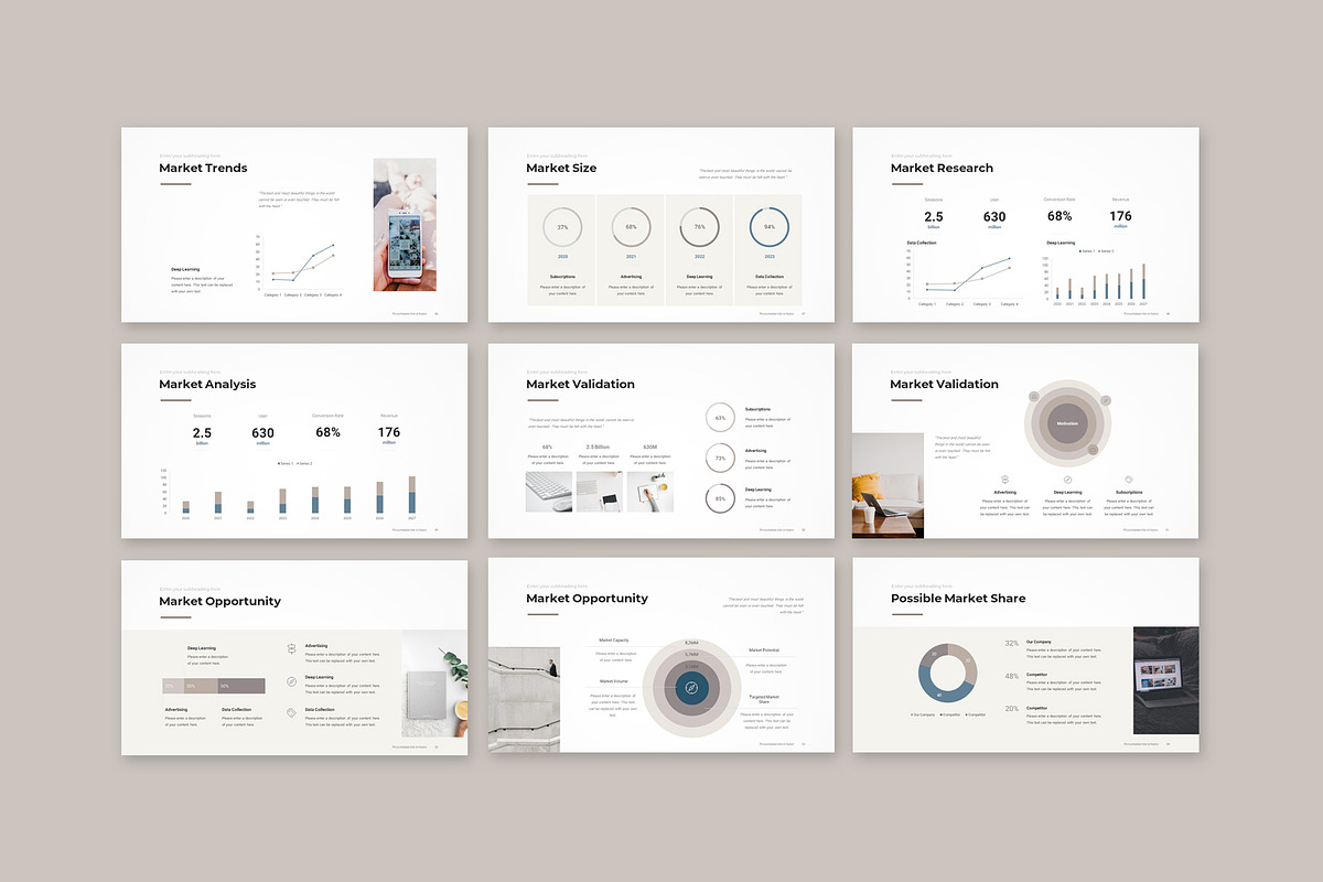 Pitch Deck PowerPoint Template, a Presentation Template by CreativityForest (Photo 9 of 16)