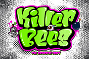 Killer Bees, a Blackletter Font by BBtypeStudios (Thumbnail 1 of 6)
