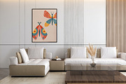 Boho butterfly Fantasy bohemian moth, an Animal Illustration by Neliakott ♥ (Thumbnail 8 of 9)