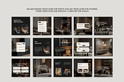 Interior Design Instagram Kit IV, a Social Media Template by Instprofi | Studio Estimo (Thumbnail 6 of 12)