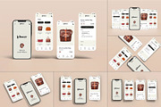 Phone Screen Mock-up, a Device Mockup by zippypixelstudio (Thumbnail 1 of 12)