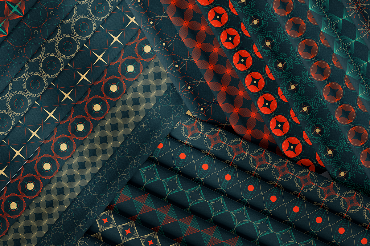 Kinetismus - vector set, a Pattern Graphic by Deveze Art & Co (Photo 9 of 10)
