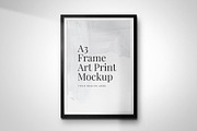 A3 Frame Art Print Mockup, a Product Mockup by Aurora Graphics (Thumbnail 2 of 7)