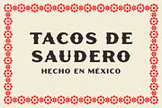 30 Mexican Folk Art Border Brushes, a Brush Add-On by Komet & Flicker (Thumbnail 6 of 7)