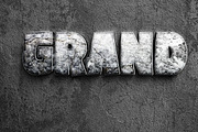 Stone Text Effect, a Layer Style Add-On by dokudokunomi (Thumbnail 2 of 3)