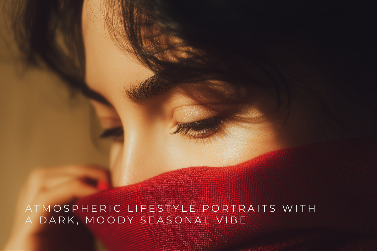 Moody Autumn Stock Photo Bundle, a Person Photo by Serenefeeling (Photo 5 of 25)