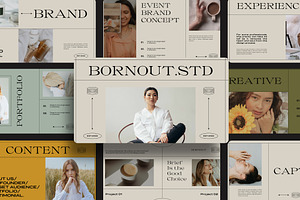 Bornout - Brand Media Kit Powerpoint