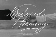 Beloved Harmony - Elegant Script Fon, a Handwritten Font by agnyhasyastudio (Thumbnail 1 of 14)