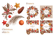 Christmas Set 2, a Background Graphic by Yulia Ogneva (Thumbnail 2 of 7)