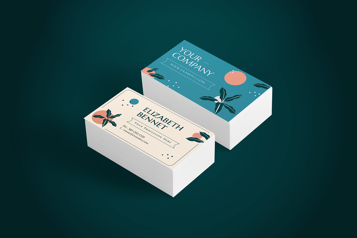 Beauty Business Card, a Business Card Template by graphicook (Photo 2 of 3)