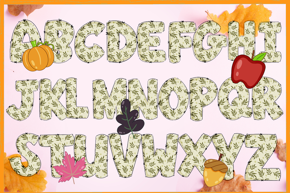 Hi Autumn-PNG fonts, a Handwritten Font by It me digital art (Photo 4 of 7)