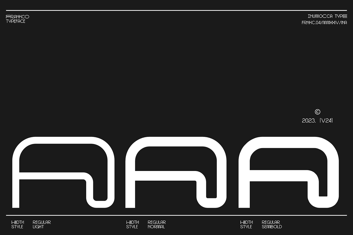 Frankco, a Font by inumocca_type (Photo 12 of 16)