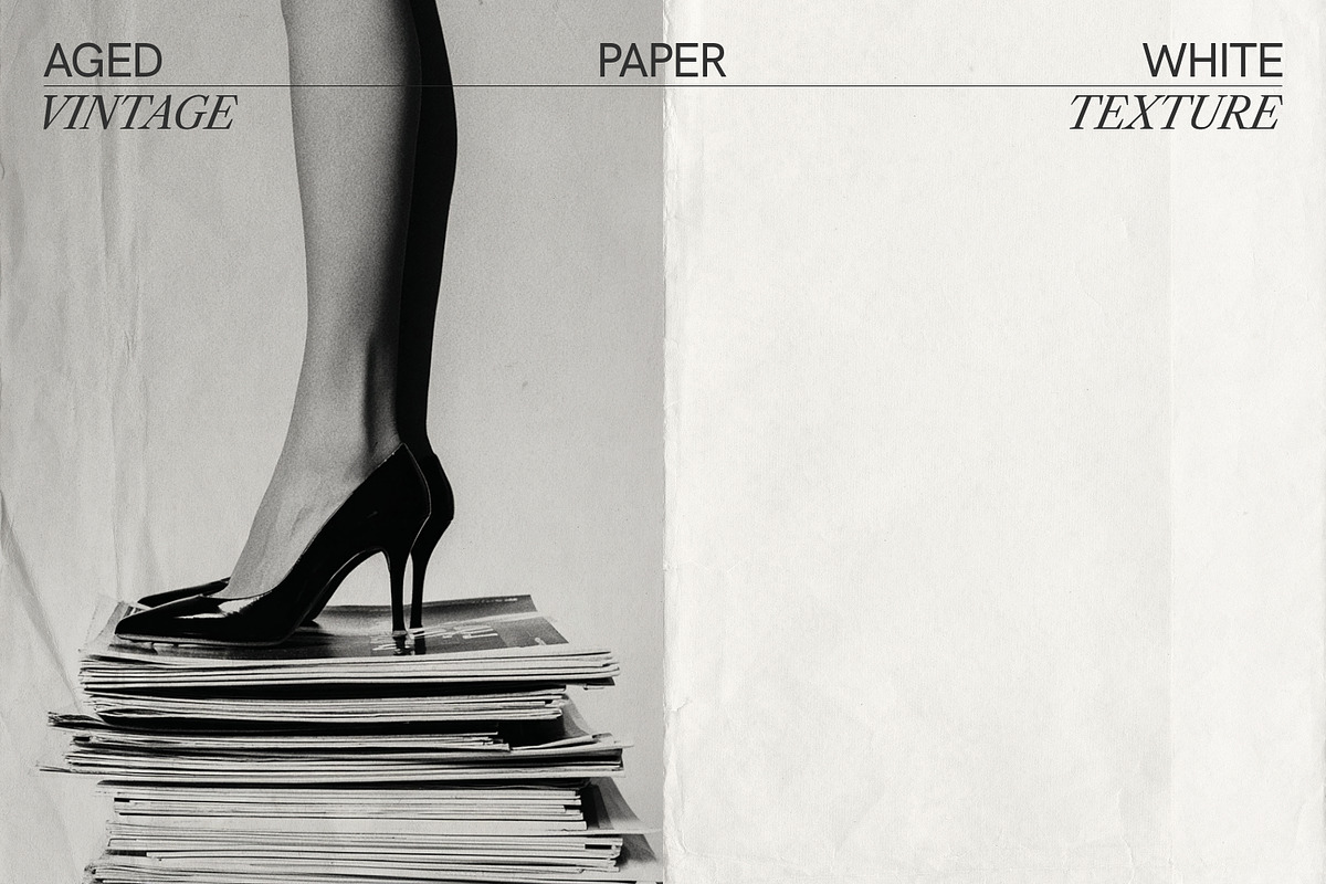 Aged White Vintage Paper, a Texture Graphic by Aesthetic Eye (Photo 8 of 14)