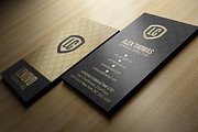 Premium Gold And Black Business Card, a Business Card Template by Marvel (Thumbnail 3 of 6)