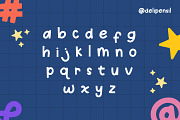 Little Kidzy – Cute Handwriting Type, a Font by delipensil (Thumbnail 6 of 9)