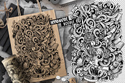 Handmade Graphic Doodle Illustration, a Decorative Illustration by BALABOLKA (Thumbnail 2 of 3)
