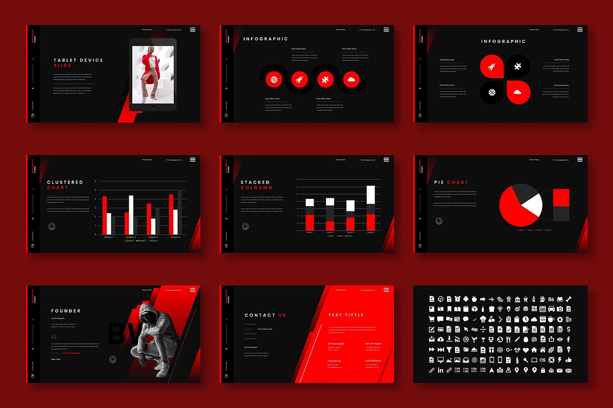Ruins - Business Google Slide, a Presentation Template by Dens Creative Studio (Photo 5 of 6)