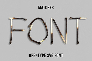 Matches Font