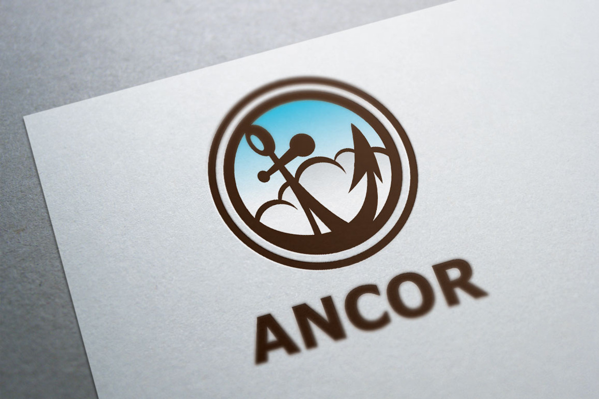 Ancor Logo Template, a Branding & Logo Template by Heavtryq Design