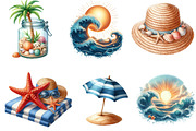 Summer Coastal Sublimation, an Illustration by DreamArtGraphic (Thumbnail 4 of 5)