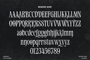 Bemore Serif Font