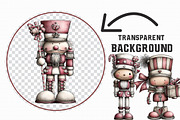 Whimsical Christmas Nutcracker Clipa, an Illustration by Libby Wishes (Thumbnail 5 of 7)
