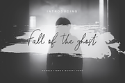 Fall of the ghost, a Script Font by Quothron (Thumbnail 1 of 6)