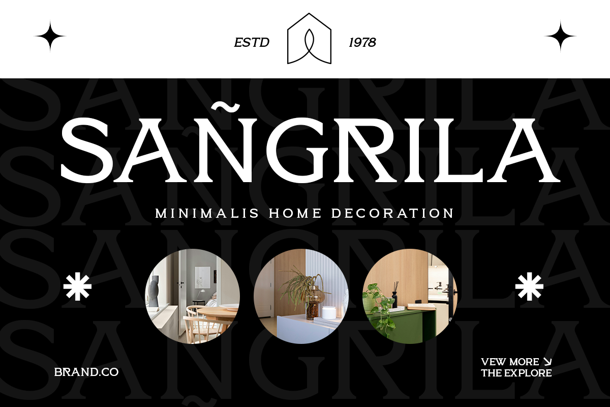 A Modern Luxury Font – Ornely, a Font by RagamKata (Photo 3 of 10)