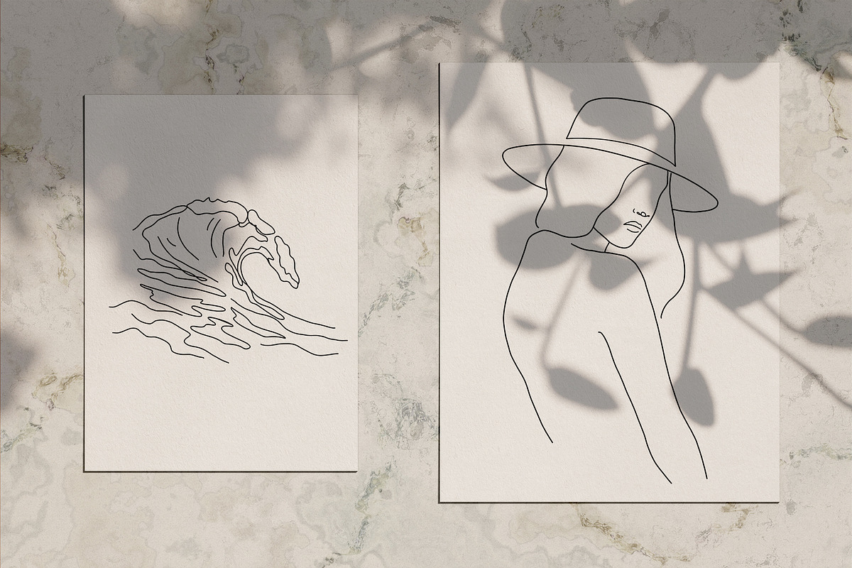 12 Summer Vacay Line Art, a Decorative Illustration by Miracles Everywhere (Photo 7 of 7)